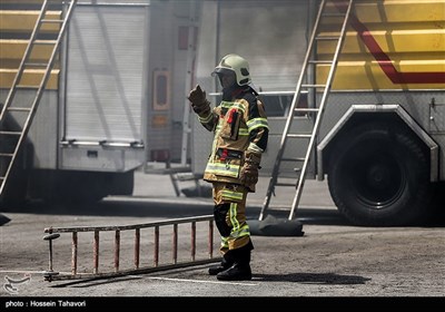 مسابقات عملیاتی پرسنل ایمنی و آتش نشانی فرودگاه های کشور