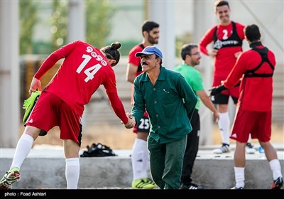 Team Melli Getting Prepared for Match against Uzbekistan