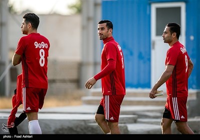 Team Melli Getting Prepared for Match against Uzbekistan