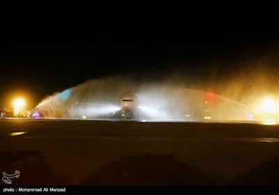 فرود نخستین پرواز شرکت هوایی ملی تایلند در ایران