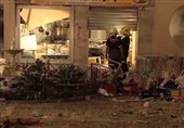 77 زخمی در انفجار سیلندر گاز در اسپانیا + عکس