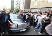 حضور هاشمی در دانشگاه آزاد با تدابیر شدید امنیتی/ حضور دانشجویان ممنوع شد+ عکس