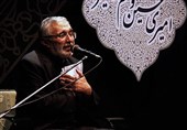 مداحی «حاج منصور ارضی» در شب تاسوعا + فیلم