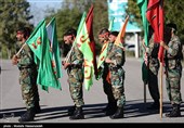 صبحگاه مشترک یگانهای مسلح استان گلستان به مناسبت هفته نیروی انتظامی