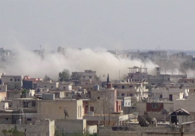 الإرهابیون یستهدفون الفوعة وکفریا بغاز الکلور وجیش الفتح یعلن النفیر العام فی حلب