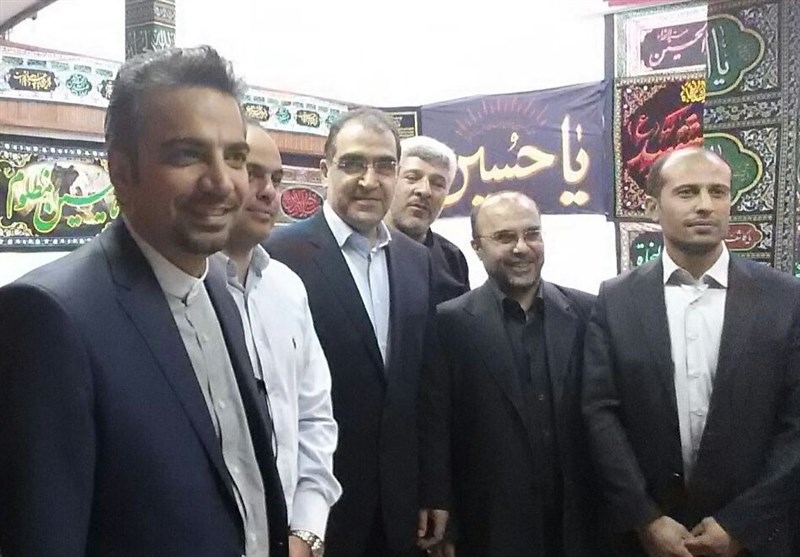 حضور وزیر بهداشت در مراسم عزاداری ایرانیان مقیم آنکارا