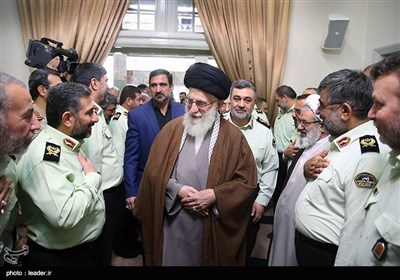 Iranian Police Officials, Commanders Meet Ayatollah Khamenei