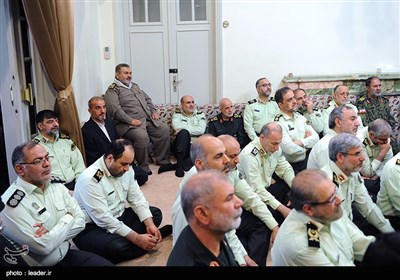 Iranian Police Officials, Commanders Meet Ayatollah Khamenei
