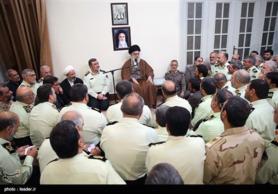 Iranian Police Officials, Commanders Meet Ayatollah Khamenei