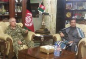 دیدار رئیس پارلمان افغانستان با ژنرال دوستم در پی وخامت اوضاع امنیتی قندوز