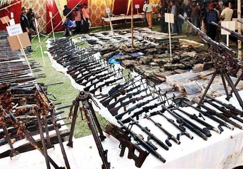محرم الحرام میں دہشتگردی کا بڑا منصوبہ ناکام/ کراچی میں بھاری مقدار میں اسلحہ برآمد