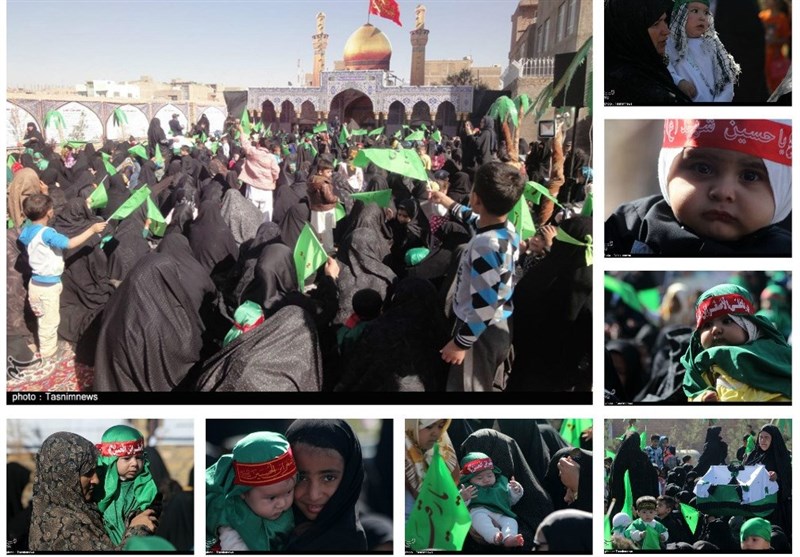 برگزاری همایش شیرخوارگان حسینی در غرب افغانستان + تصاویر