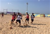 برگزاری تمرینات فوتبال ساحلی همراه با کری‌خوانی + تصاویر