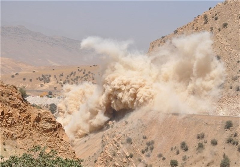 رکورد حفر تونل در استان ایلام شکسته شد