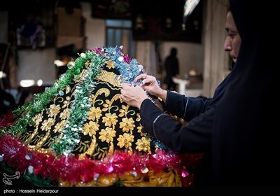 ایران کے شہر بوشہر میں حضرت قاسم ابن حسن علیہ السلام کی یاد میں مجلس عزا