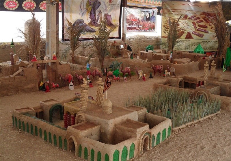 نمایشگاه جلوه‌های عاشورایی در اردبیل گشایش یافت