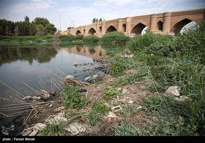 وضعیت نامناسب پل نادرآباد- کرمانشاه
