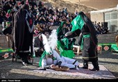 آیین تعزیه خوانی در روستای کندوله - کرمانشاه