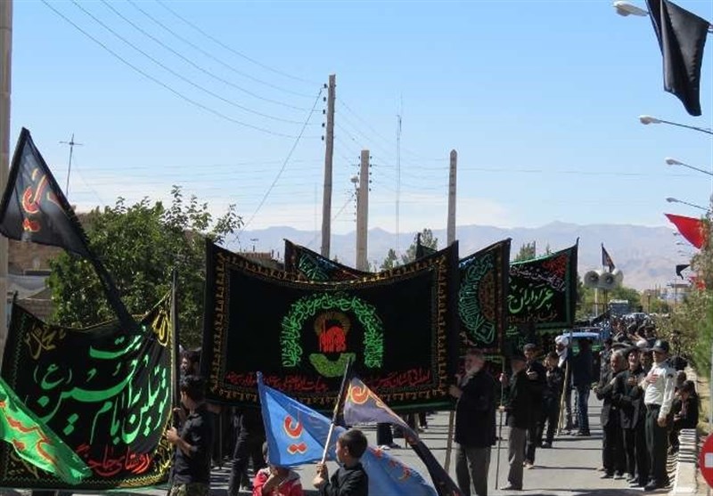 تجمع بزرگ عزاداران رضوی در بقاع متبرکه چهارمحال و بختیاری برگزار شد‌