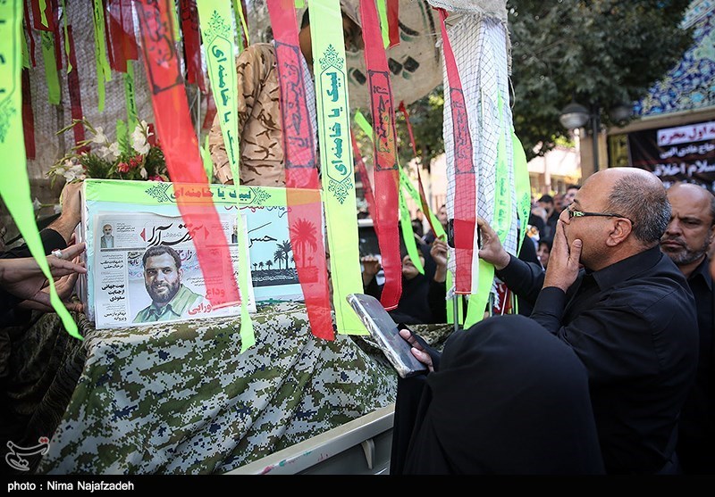 وداع مردم تهران با پیکر پاک 150 شهید تازه تفحص شده سال‌های دفاع مقدس