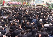 مراسم متمرکز عزاداری تاسوعای حسینی در گرگان برگزار شد