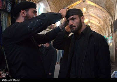 Muharram Mourning in Tabriz Grand Bazaar