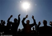 عزاداری تاسوعای حسینی در میدان امام حسین(ع)