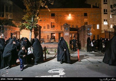عزاداری شب تاسوعای حسینی در بیت الرقیه تهران