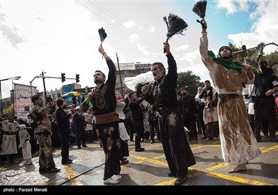 مراسم عزاداری روز تاسوعا در کرمانشاه