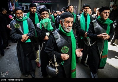ایران کے دارلحکومت تہران میں تاسوعائے حسینی کے جلوس م مجالس