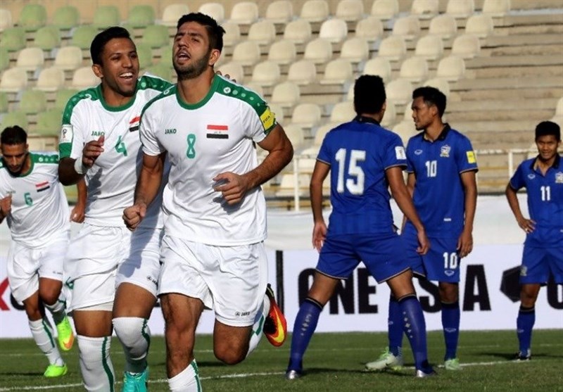 برتری پرگل عراق مقابل تایلند با گلزنی یک بازیکن