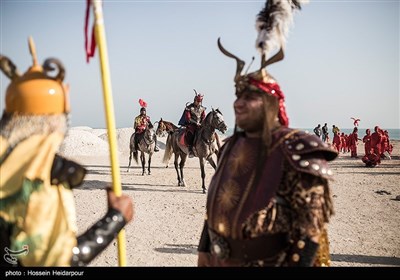 تعزیه روز تاسوعا در بوشهر