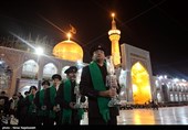 مراسم غطبه خوانی در حرم امام رضا(ع)