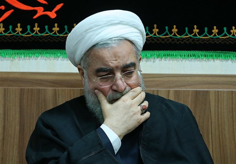 روحانی داغدار شد