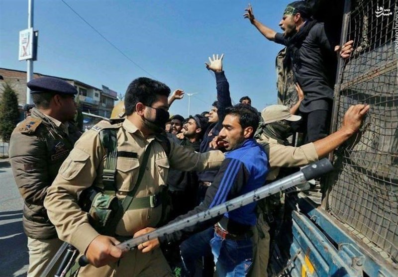 بازداشت 4000 کشمیری طی دو هفته اخیر توسط حکومت هند