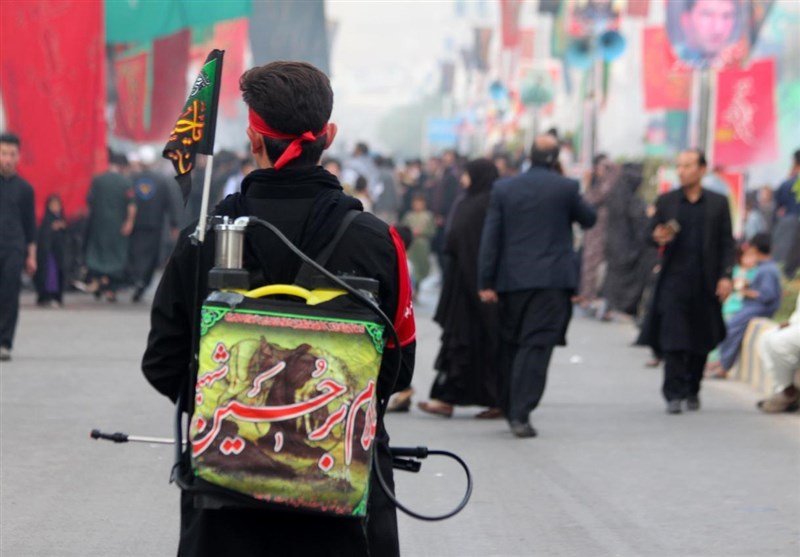 برگزاری مراسم عاشورای حسینی در غرب افغانستان + تصاویر