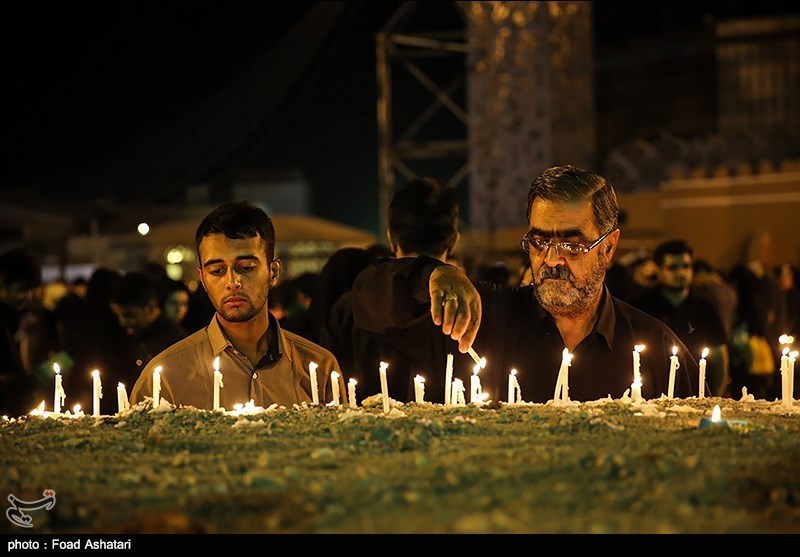 مراسم عزاء الغرباء فی طهران