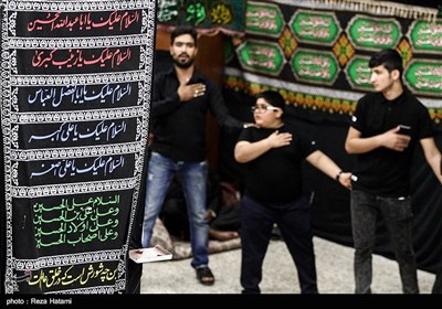 مراسم عزاداری روز عاشورا در بوشهر