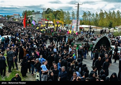 Ta’ziyeh Performed in Iran’s Northern City of Ziabar during Muharram Mourning