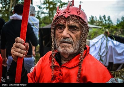 Ta’ziyeh Performed in Iran’s Northern City of Ziabar during Muharram Mourning