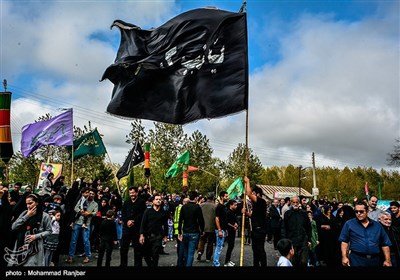 Ta’ziyeh Performed in Iran’s Northern City of Ziabar during Muharram Mourning