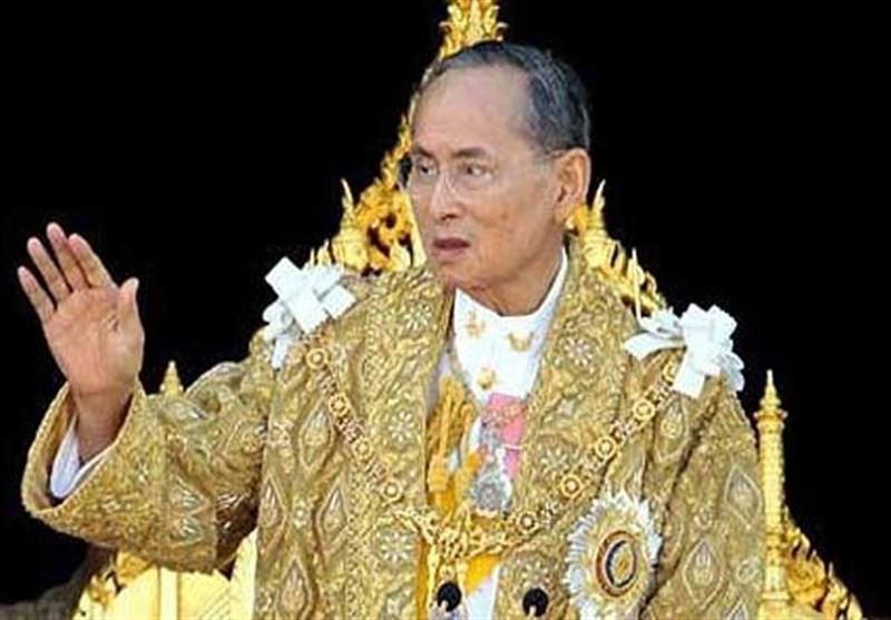 اعلام یک سال عزای عمومی در تایلند به دلیل مرگ پادشاه