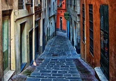 عکس / کوچه‌های زیبای شهر جنوا در ایتالیا !