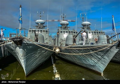 Iranian Navy Warships Set Sail for Azerbaijan Republic
