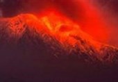 عکس / رعد و برق آتشفشانی در شیلی