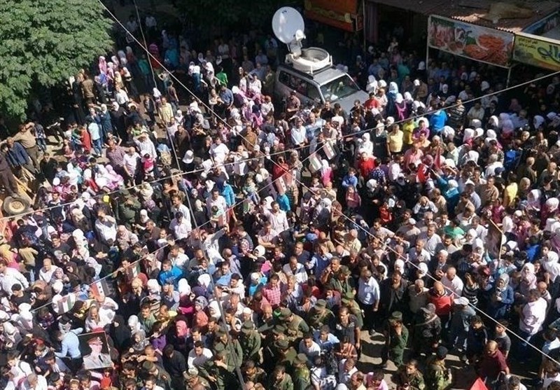واکنش قابل توجه مردم «قدسیا» به خروج تروریست‌ها و ورود ارتش +تصاویر