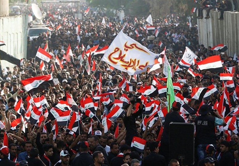 عراق: یمن پر آل سعود کی جارحیت کے خلاف مظاہرے