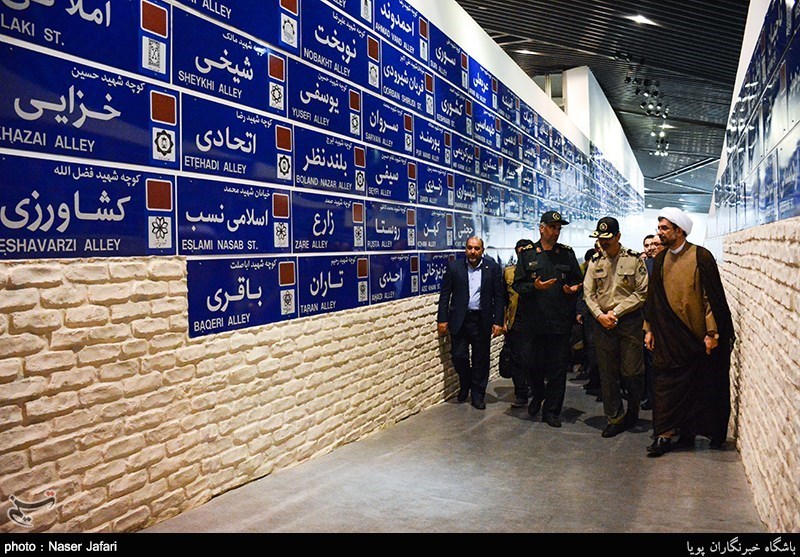 آئین افتتاح تالار پیروزی باغ موزه دفاع مقدس