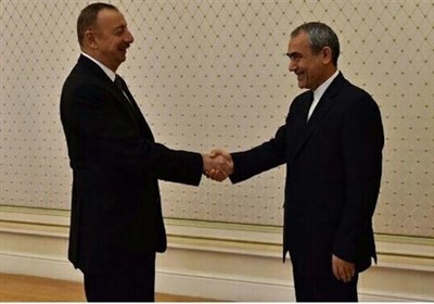 Image result for دیدار استاندار اردبیل واعظی الهام علی اف