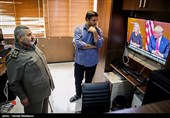 حضور سرلشکر فیروزآبادی در خبرگزاری تسنیم